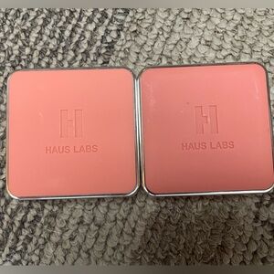 Haus labs blushes in pomelo peach and French rosette